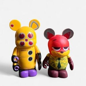 Nick Wilde 3" Disney Vinylmation Zootopia and CDA Agent Monsters Inc